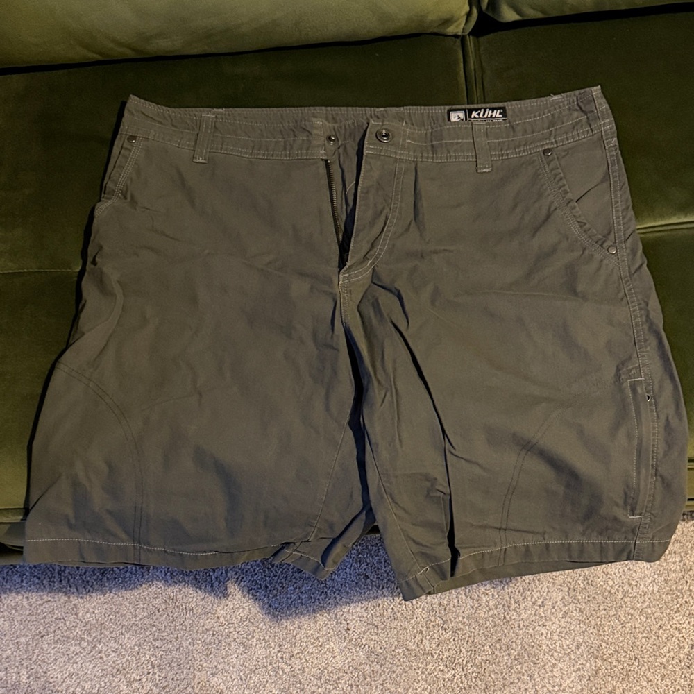 Kuhl Men's Olive Cargo Shorts